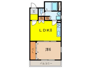 逆瀬川ヒルズの物件間取画像